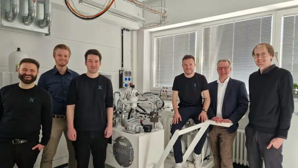 Der Startschuss zum Pilotprojekt mit unseren Energiespeichern