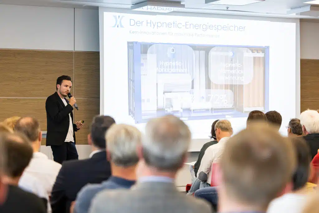 Alexander Börgel stellt Hypnetic auf dem EnergieTag 2023 vor