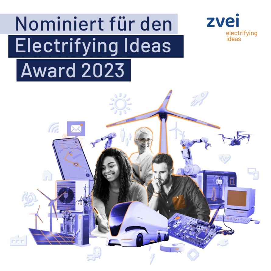 Hypnetic Energiespeicher für Electrifying Ideas Award 2023 nominiert